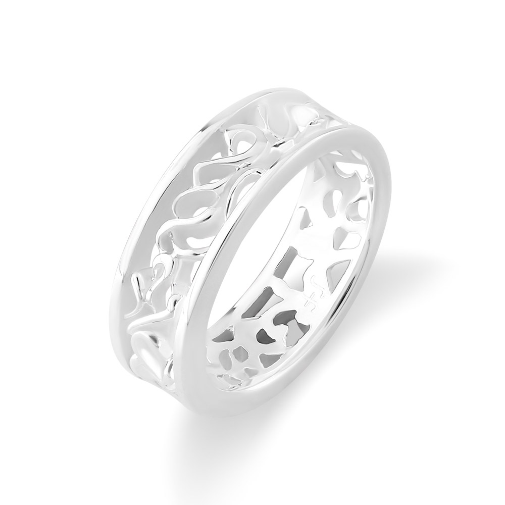 指輪のサイズ:17フリースタイル FREE STYLE アラベスク 透かし彫